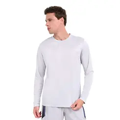 Camiseta Manga Longa de Treino Masculina Mizuno Energy