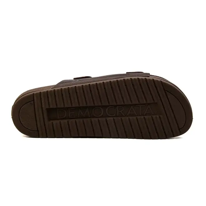 Chinelo Slide Democrata Café Masculino