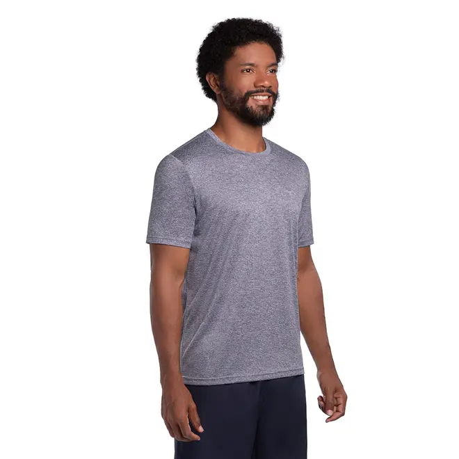 Camiseta de Corrida Masculina Mizuno Run Spark 2 Mescla
