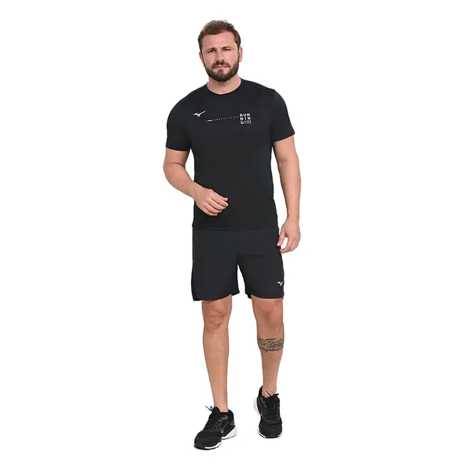 Camiseta de Treino Masculina Mizuno Focus Stamp