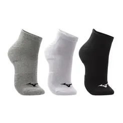 Kit Meia Sem Cano Mizuno Prime tam. 39-44 - Pacote com 3 pares
