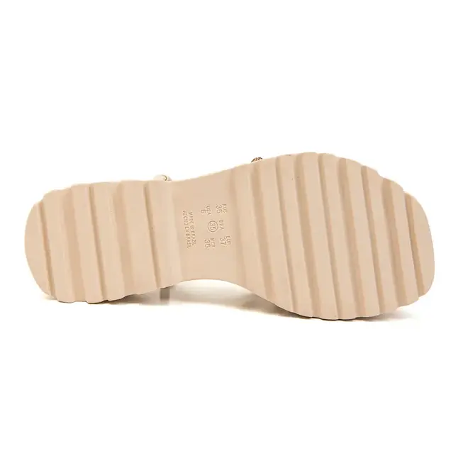 Rasteira Flatform Ramarim Coconut Feminina