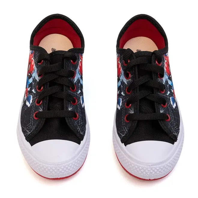 Tênis Disney Vermelho e Preto Menino