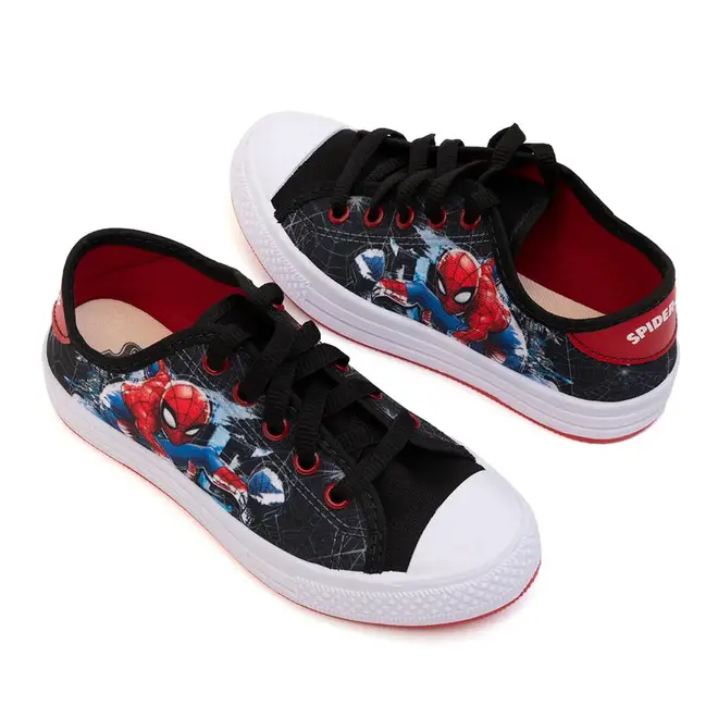 Tênis Disney Vermelho e Preto Menino