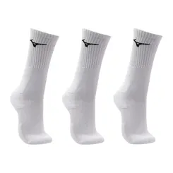 Kit Meia Cano Alto Mizuno Prime tam. 33-38 - Pacote com 3 pares