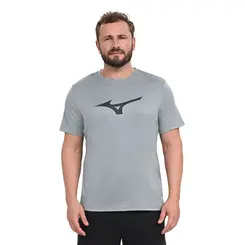 Camiseta de Corrida Masculina Mizuno Run Spark Big Logo