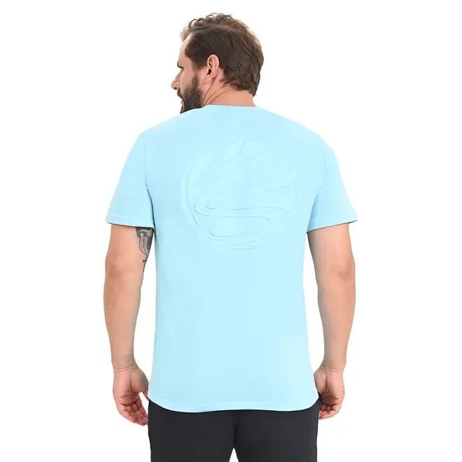 Camiseta Masculina Under Armour Curry Emboss Heavyweight