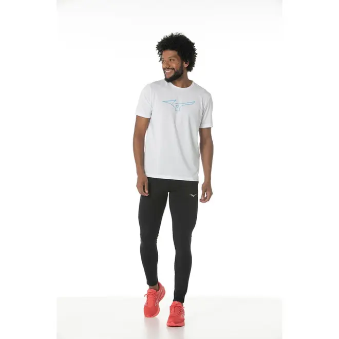 Camiseta de Treino Masculina Mizuno Focus Stamp