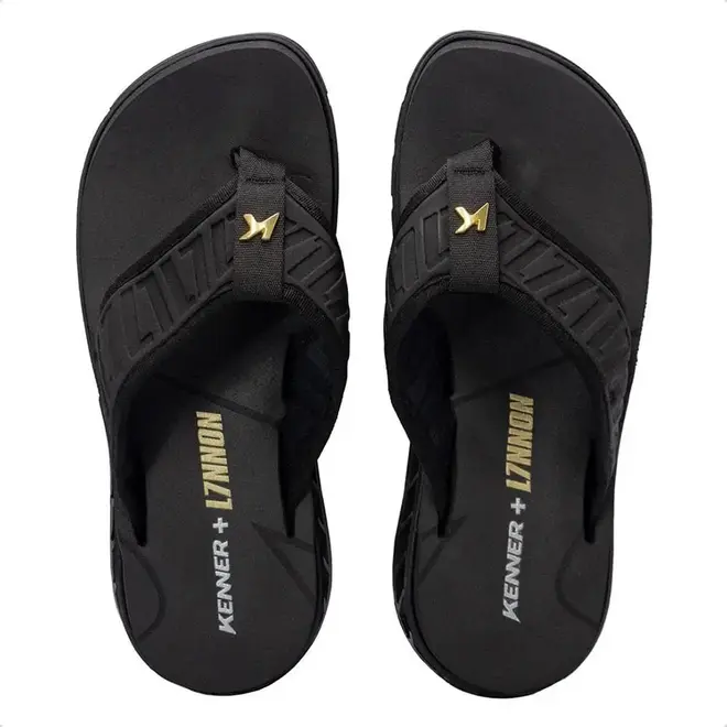 Chinelo Dedo Kenner Rakka L7 Preto Masculino