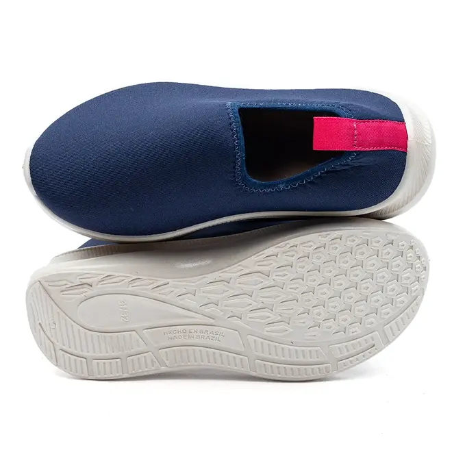 Tênis Blittz Azul e Rosa Menina