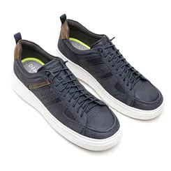 Sapatênis Casual Democrata Azul Masculino