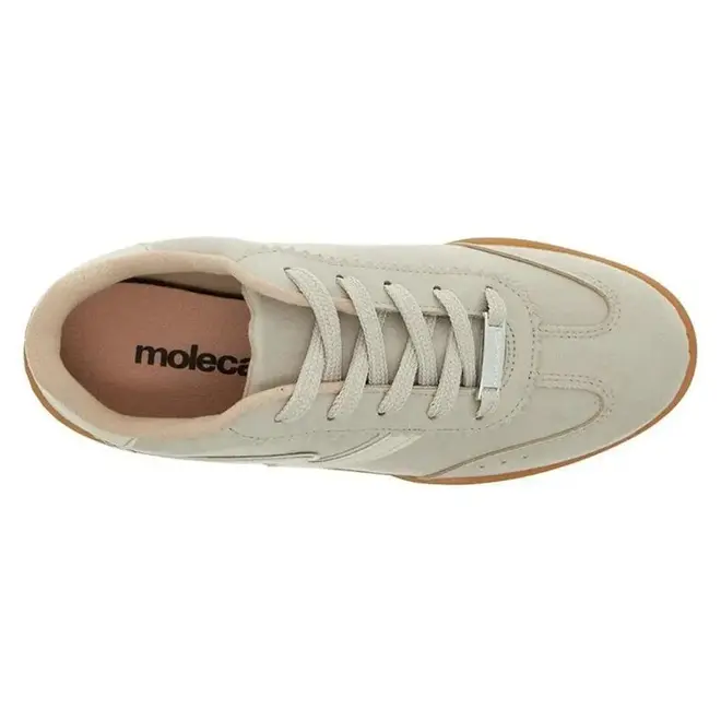 Tênis Casual Sola Caixa Moleca Cinza Feminino