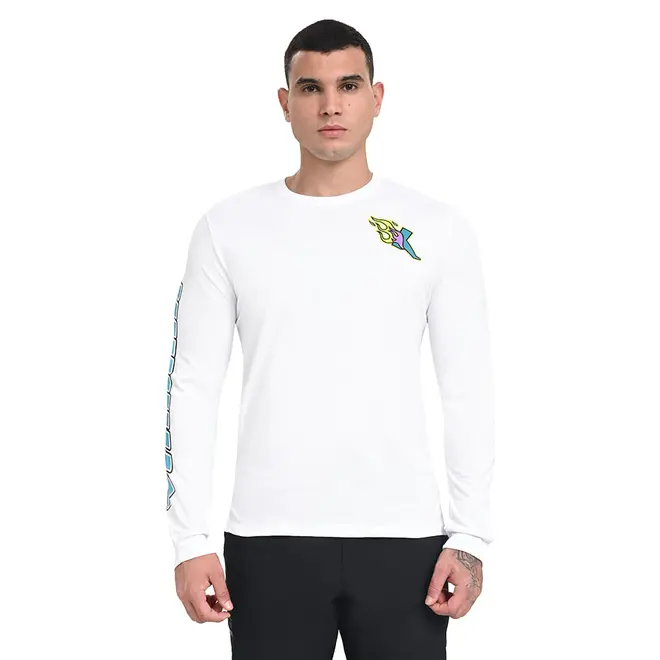 Camiseta Manga Longa Masculina Under Armour Run Anywhere