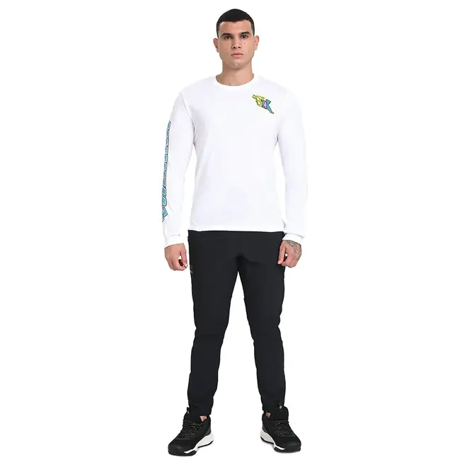 Camiseta Manga Longa Masculina Under Armour Run Anywhere