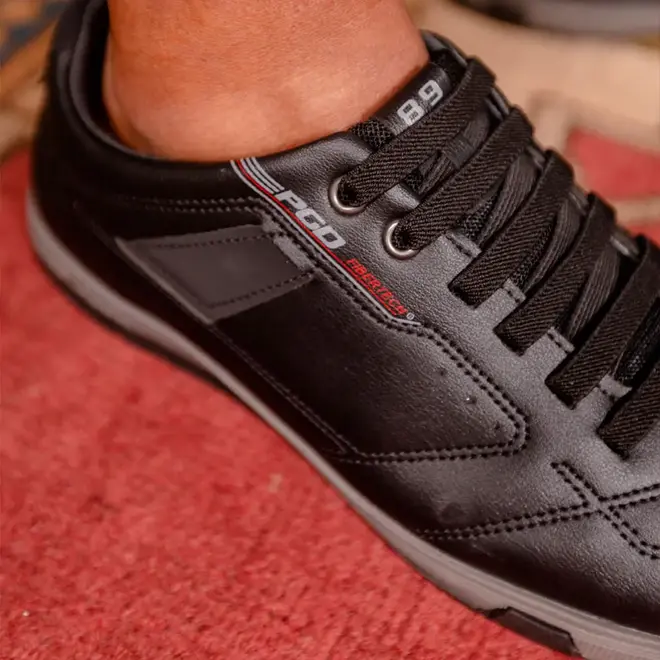 Sapatênis Casual PGD Preto Masculino
