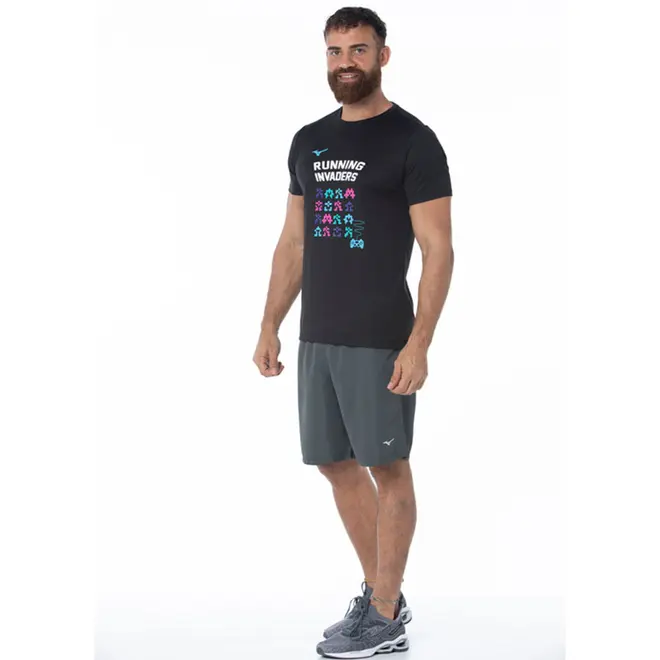 Camiseta de Treino Masculina Mizuno Fitwear Stamp