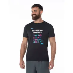 Camiseta de Treino Masculina Mizuno Fitwear Stamp