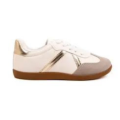 MENINA TENIS ADDAN 18122-BRANCO GOLDEN