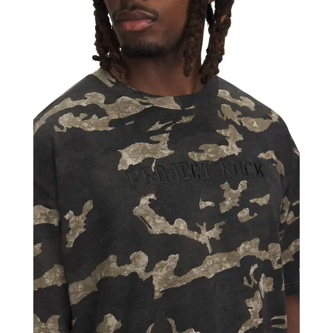 Camiseta Sportstyle Under Armour Project Rock Heavyweight Masculina