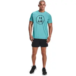 Camiseta de Corrida Masculina Under Armour Stride Graphic SS