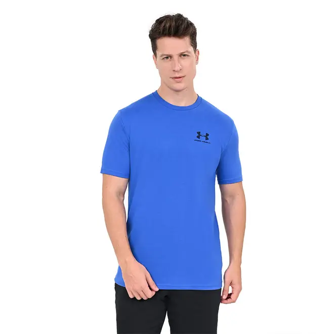 Camiseta de Treino Masculina Under Armour Left Chest