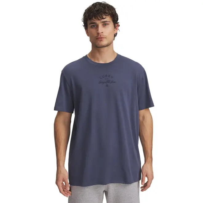 Camiseta de Basquete Under Armour Curry Verbiage Tee 2 Masculina