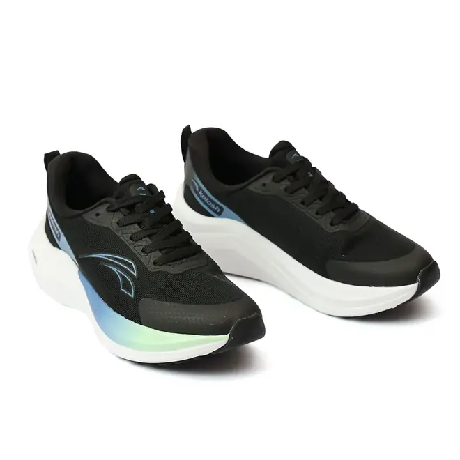 Tênis de Treino Kolosh Preto e Azul Feminino