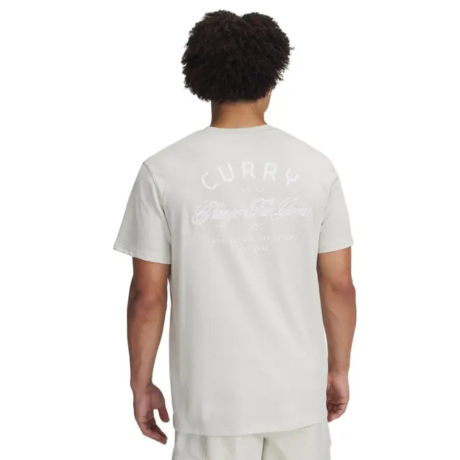 Camiseta de Basquete Under Armour Curry Verbiage Tee 2 Masculina