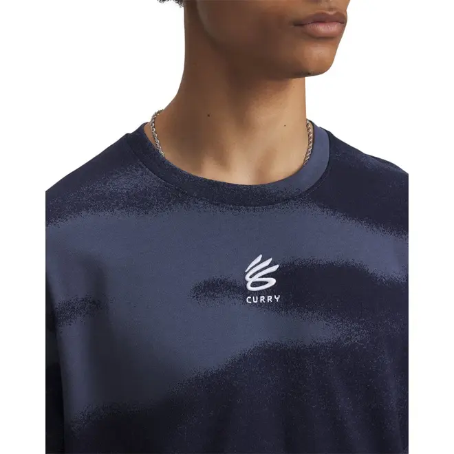 Camiseta de Basquete Under Armour Curry Heavyweight Masculina