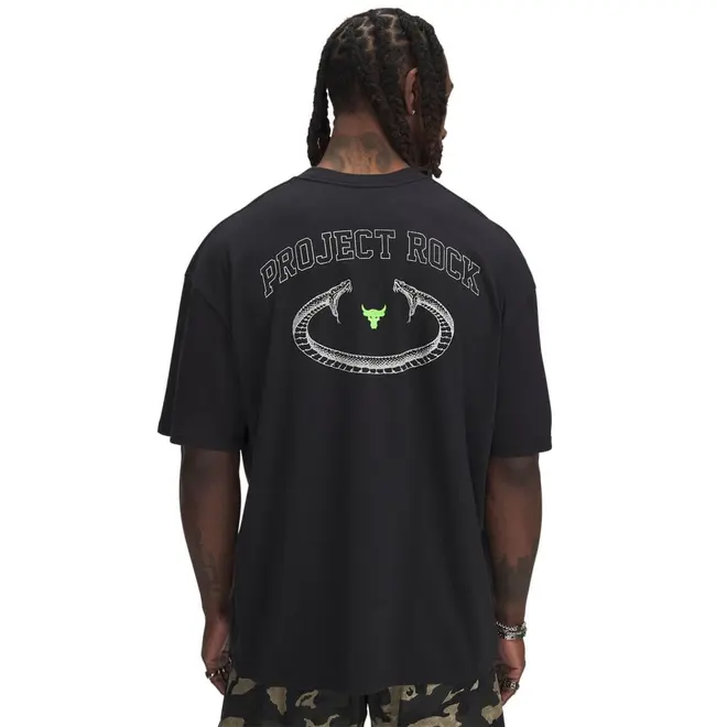 Camiseta Sportstyle Under Armour Project Rock Heavyweight Masculina