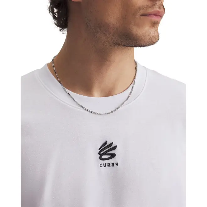 Camiseta de Basquete Under Armour Curry Heavyweight Masculina