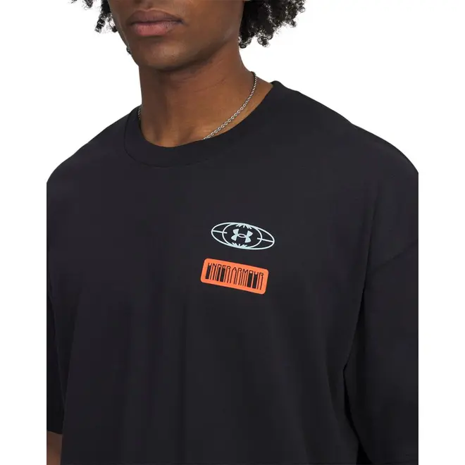 Camiseta de Basquete Under Armour Hoops Mix Tape Masculina