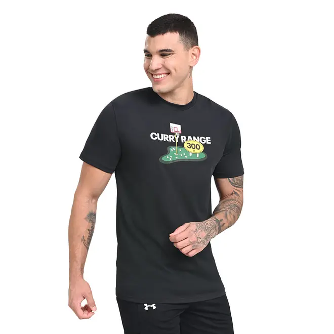 Camiseta Masculina Under Armour Curry Range Heavyweight