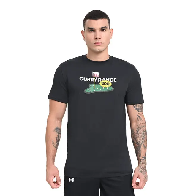 Camiseta Masculina Under Armour Curry Range Heavyweight