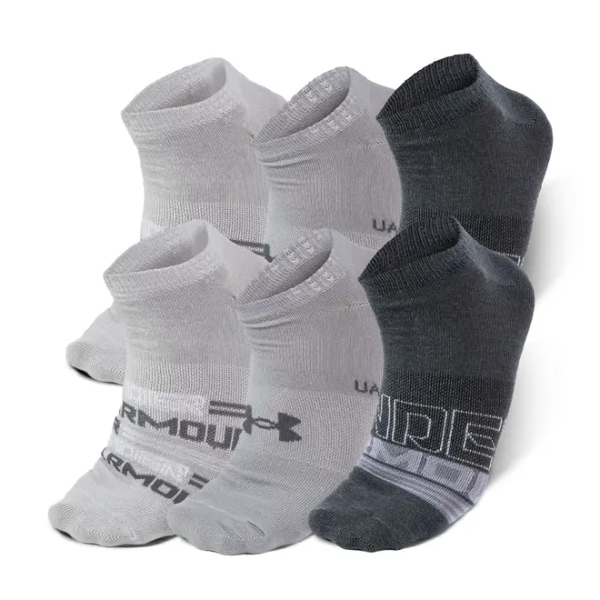 Kit 12 Pares de meias Under Armour Essentials Invisível