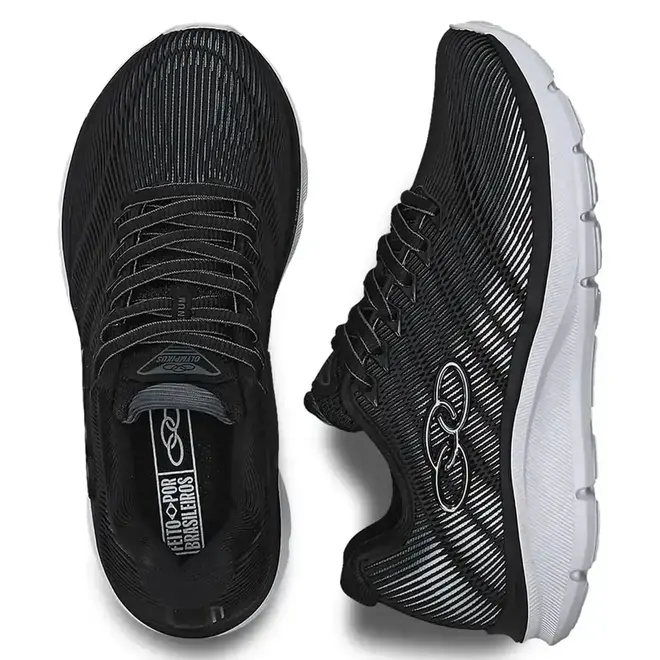 Tênis de Treino Olympikus Venum Preto e Branco Infantil