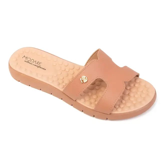 Tamanco Rasteira Modare Nude Feminino