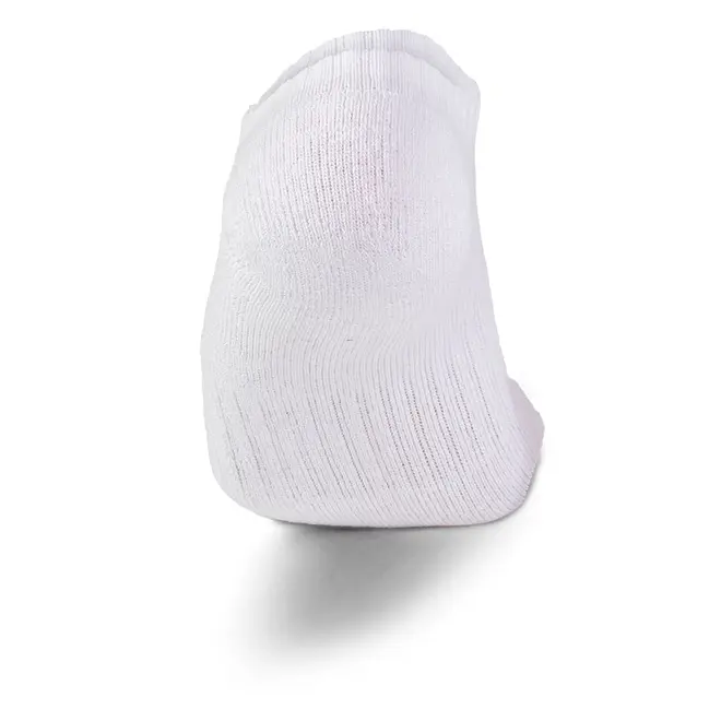Kit 6 Pares de meias invisível Under Armour Core Cotton