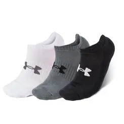 Kit 6 Pares de meias invisível Under Armour Core Cotton