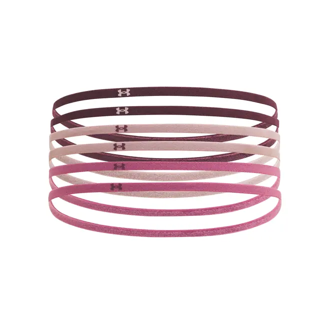 Faixa de Cabeça Under Armour Mini Elastic - Pacote Com 6 Faixas