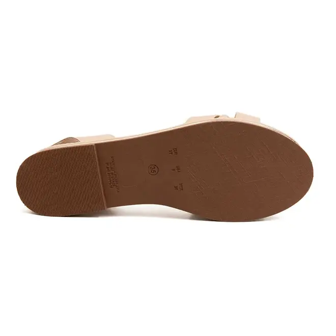 Rasteira Flatform Bebecê Aveia Feminina