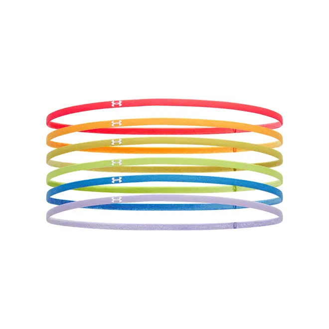 Faixa de Cabeça Under Armour Mini Elastic - Pacote Com 6 Faixas