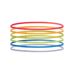 Faixa de Cabeça Under Armour Mini Elastic - Pacote Com 6 Faixas