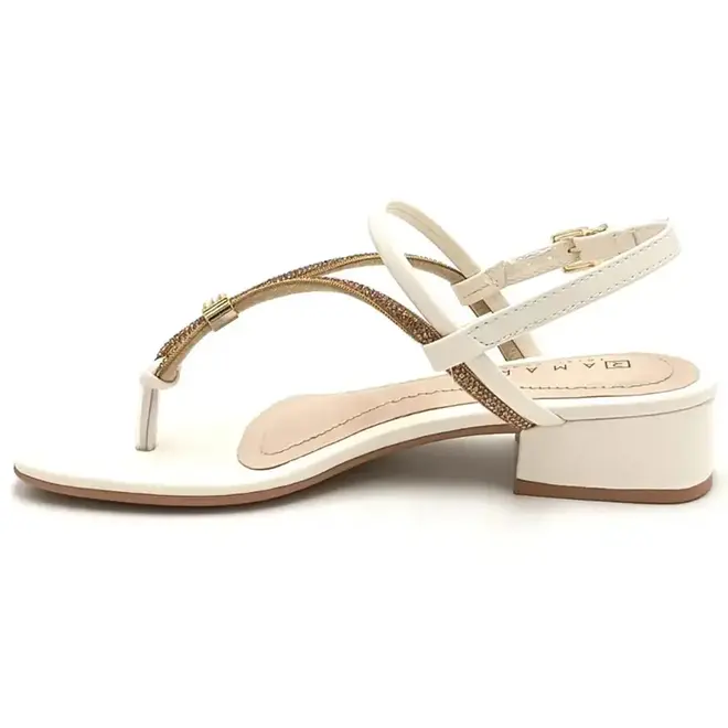 Sandália Salto Ramarim Coconut Feminina