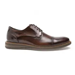 Sapato Casual Democrata Bay Tabaco Masculino