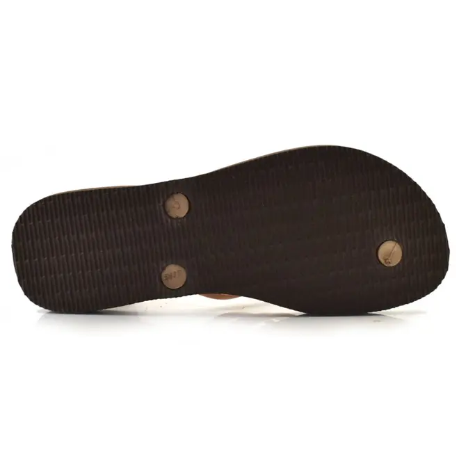 Chinelo Feminino Havaianas Elegance Print Marrom 4148804