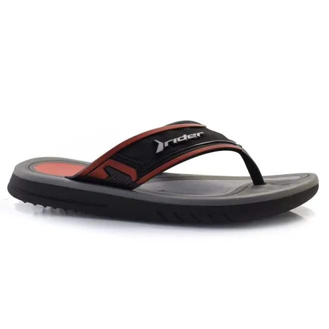 Chinelo Infantil Rider R. Line do 29 ao 36 Preto 12453