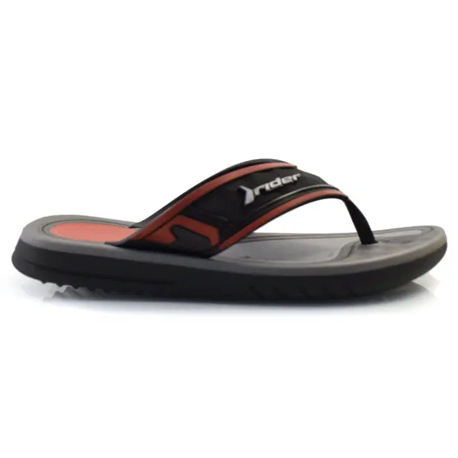 Chinelo Infantil Rider R. Line do 29 ao 36 Preto 12453
