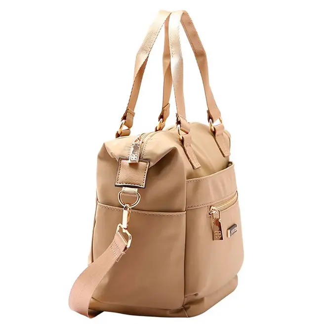 Bolsa de Mão Feminina Chenson Bege 3784945