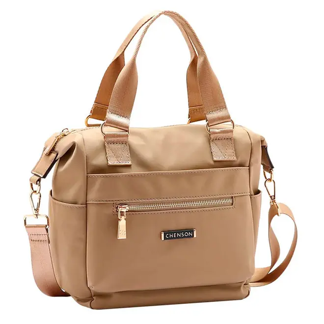 Bolsa de Mão Feminina Chenson Bege 3784945